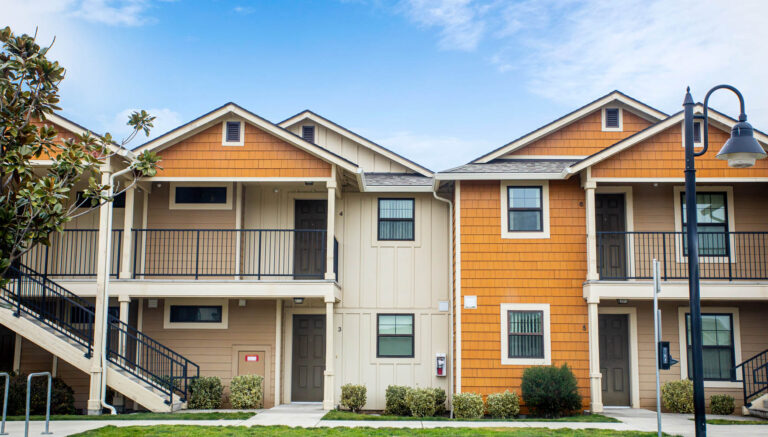 Modern affordable apartment community