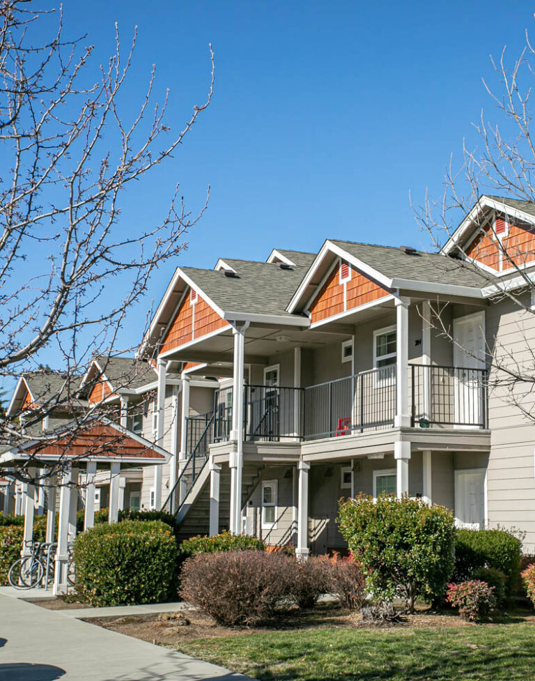 Modern affordable apartment community